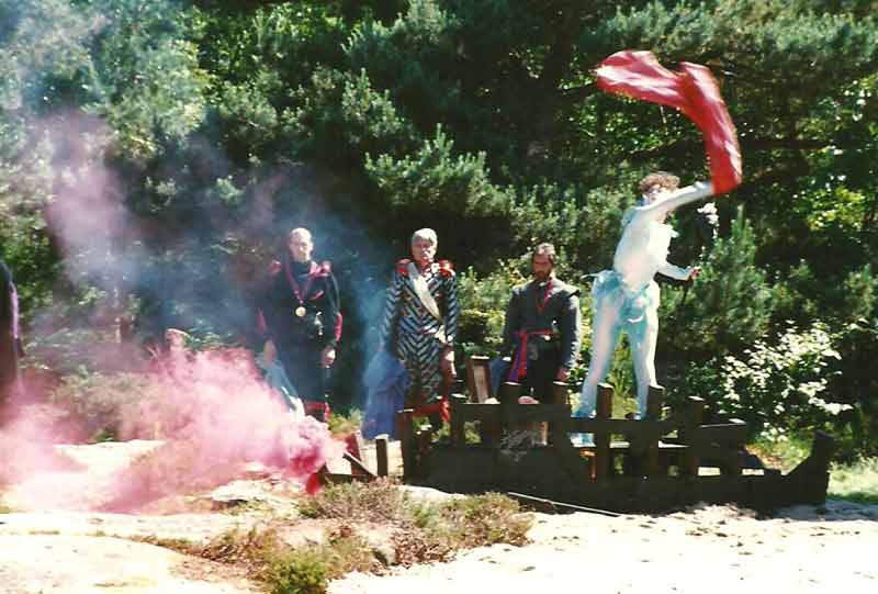 David Oliver, Derek Williams, Les Woollen, Patricia McDonough