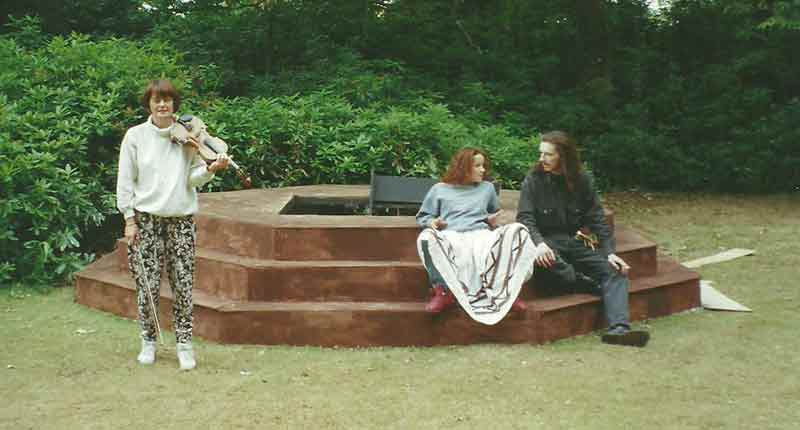 Gwen Burgess, Leanne Hardy, Paul Kavanagh