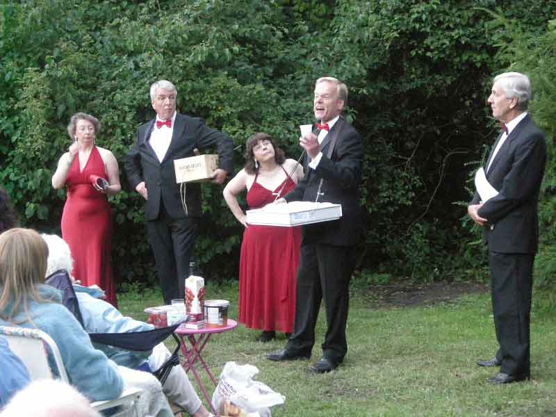 Caroline Kay, Martin Riley, Fiona Angwin, David Perkins, Mike Ellis