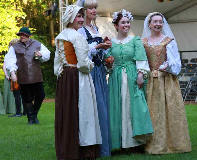 John Emmett Mulligan, Pauline Garland, Jane Leffman, Ruth Rundle, Caroline Kay